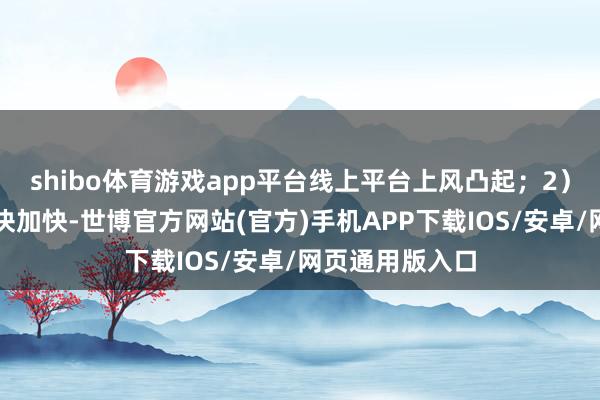 shibo体育游戏app平台线上平台上风凸起；2）糖尿病顾问板块加快-世博官方网站(官方)手机APP下载IOS/安卓/网页通用版入口